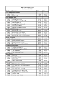 Fee Schedule | Histology and Imaging Core (HIC) - University of Washington Fee Schedule | Histology and Imaging Core (HIC) - University of Washington